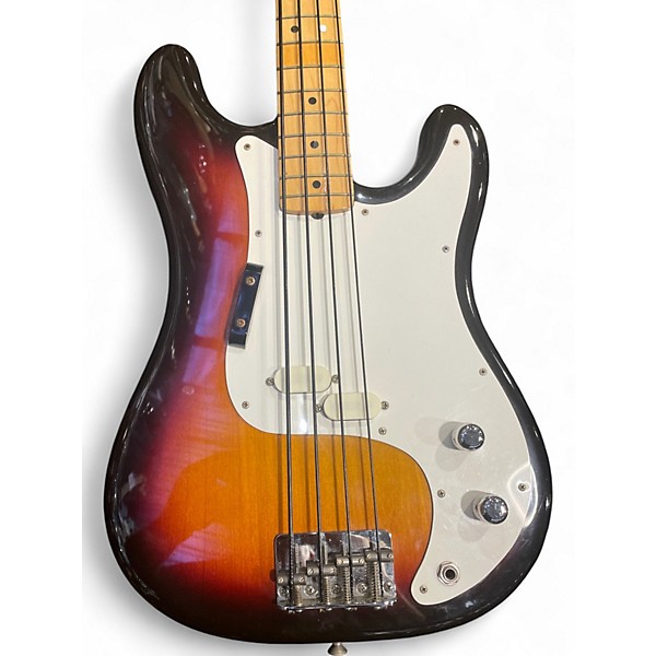Used Fender 1980 BULLET BASS SUNBURST Electric Bass Guitar