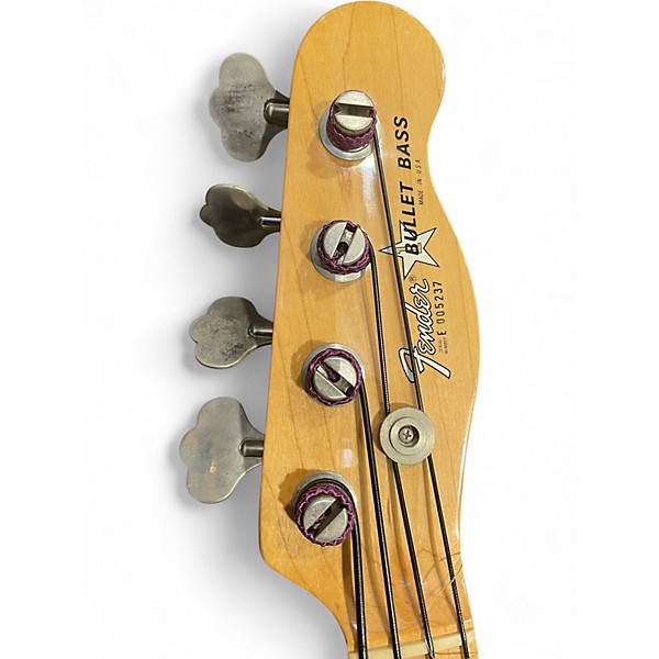 Used Fender 1980 BULLET BASS SUNBURST Electric Bass Guitar