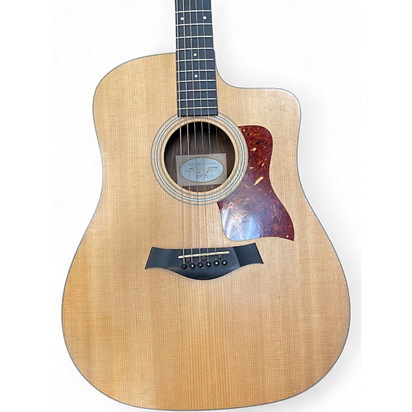 Used Taylor 210CE Natural Acoustic Electric Guitar