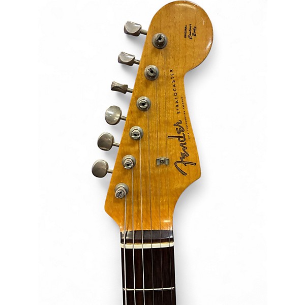 Used 1983 Fender JV ST-62 Stratocaster 3 Tone Sunburst Solid Body Electric Guitar