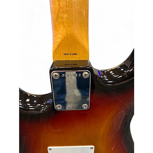 Used 1983 Fender JV ST-62 Stratocaster 3 Tone Sunburst Solid Body Electric Guitar