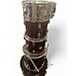 Used Percussion Plus 5 Piece 5PcRubyRed Crimson Red Trans Drum Kit