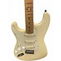 Used Fender American Standard Stratocaster Olympic White Solid Body Electric Guitar