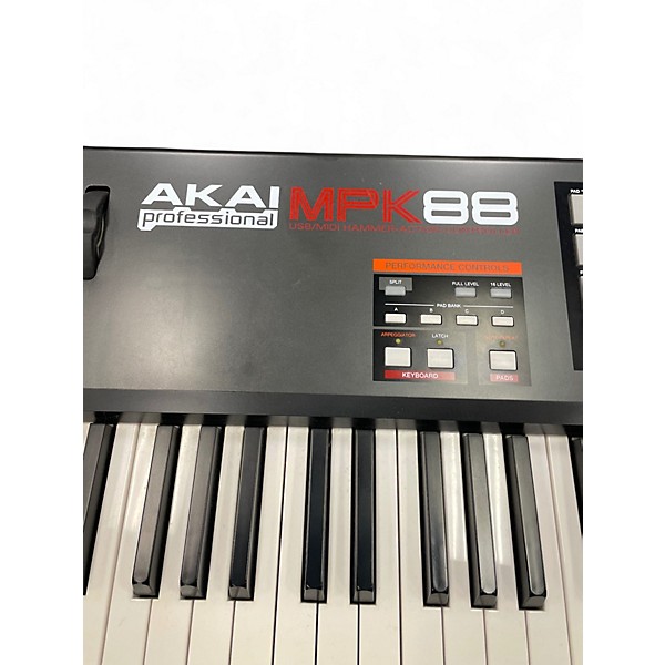 Used 2010s Akai Professional MPK88 88 Key MIDI Controller