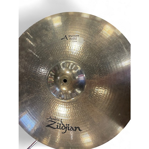 Used Zildjian 21in A Series Sweet Ride Cymbal