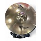 Used Zildjian 19in A Custom Mastersound Hi Hat Pair Cymbal