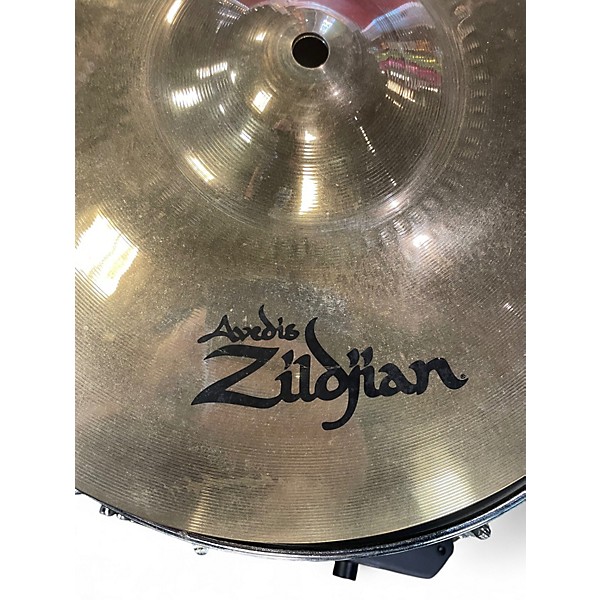 Used Zildjian 19in A Custom Mastersound Hi Hat Pair Cymbal
