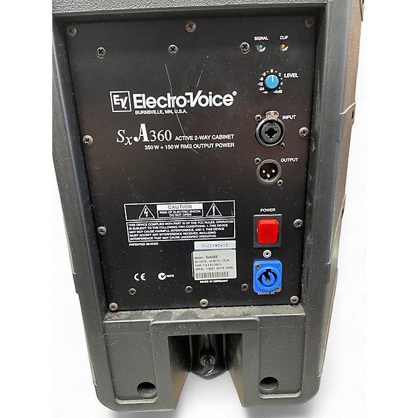 Used Electro-Voice SXA360 Powered Speaker