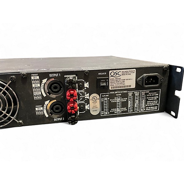 Used QSC RMX2450 Power Amp