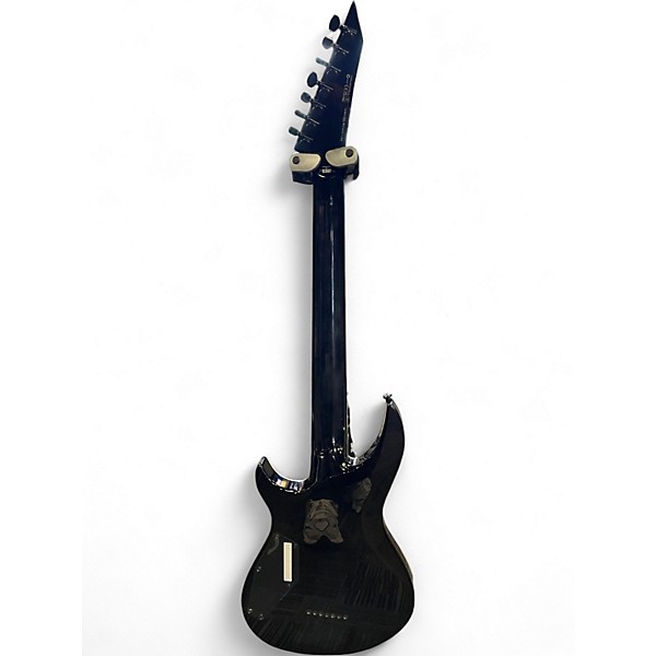 Used ESP LTD H1007 7 String Black Solid Body Electric Guitar
