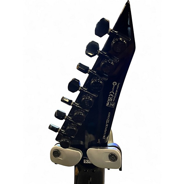 Used ESP LTD H1007 7 String Black Solid Body Electric Guitar