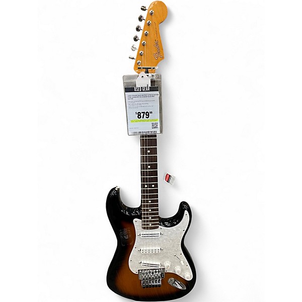 Used Fender Dave Murray Stratocaster 2 Tone Sunburst Solid Body Electric Guitar