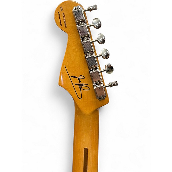 Used Fender Dave Murray Stratocaster 2 Tone Sunburst Solid Body Electric Guitar