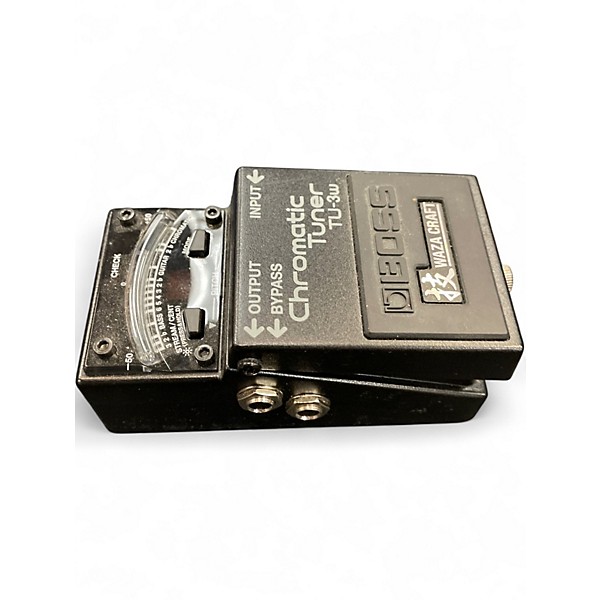 Used BOSS TU3W Waza Craft Chromatic Tuner Pedal