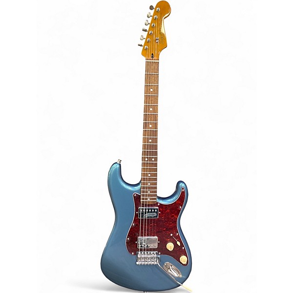 Used Squier Stratocaster HH Blue Solid Body Electric Guitar