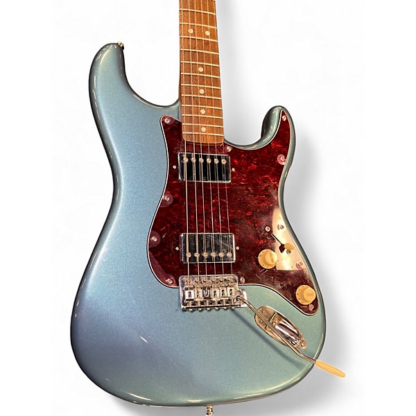 Used Squier Stratocaster HH Blue Solid Body Electric Guitar