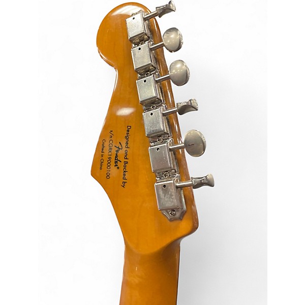Used Squier Stratocaster HH Blue Solid Body Electric Guitar