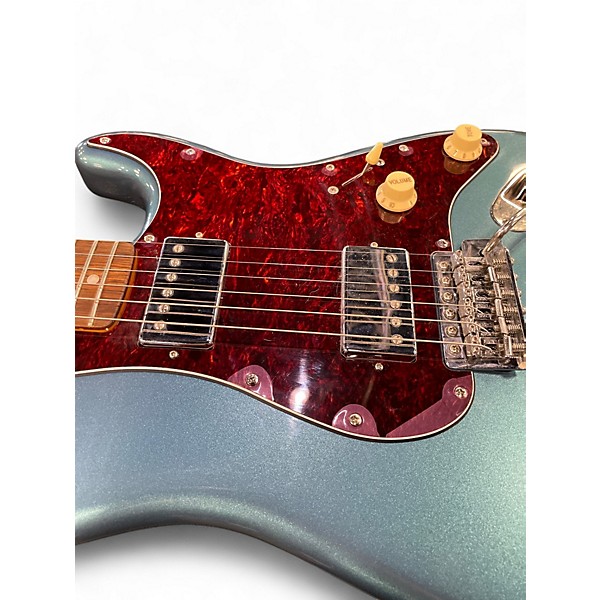 Used Squier Stratocaster HH Blue Solid Body Electric Guitar