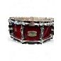 Used Yamaha 14X6.5 Stage Custom Snare Red Drum thumbnail