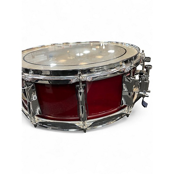 Used Yamaha 14X6.5 Stage Custom Snare Red Drum