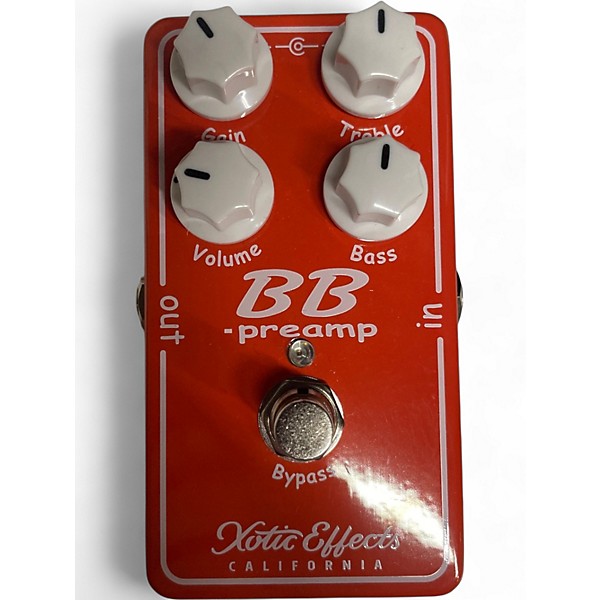 Used Xotic BB Preamp Overdrive Effect Pedal