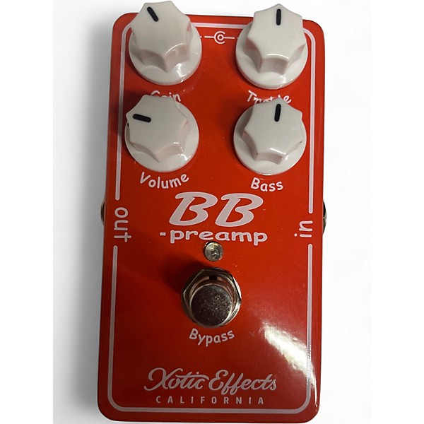 Used Xotic BB Preamp Overdrive Effect Pedal