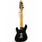 Used Schecter Guitar Research C7 FLOYD ROSE DIAMOND SERIES Black Solid Body Electric Guitar
