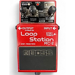 Used BOSS RC2 Loop Station Pedal