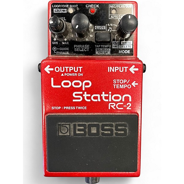 Used BOSS RC2 Loop Station Pedal