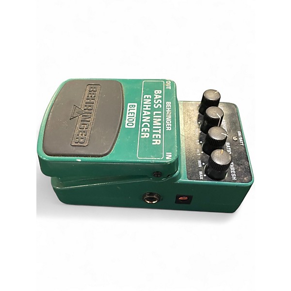 Used Behringer BLE100 Bass Limiter Enhancer Effect Pedal