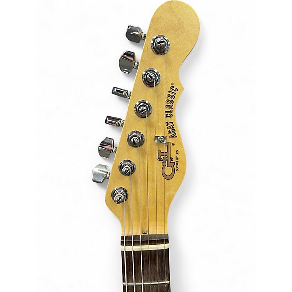 Used G&L ASAT Classic USA Cherry Sunburst Solid Body Electric Guitar