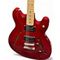 Used Squier Affinity Series Starcaster Hollow Candy Apple Red Hollow Body Electric Guitar