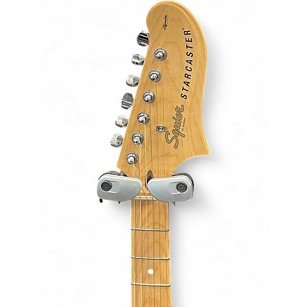 Used Squier Affinity Series Starcaster Hollow Candy Apple Red Hollow Body Electric Guitar