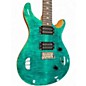 Used PRS SE Custom 24 Turquoise Solid Body Electric Guitar