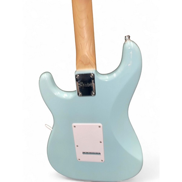 Used Squier Standard Stratocaster Sonic Blue Solid Body Electric Guitar