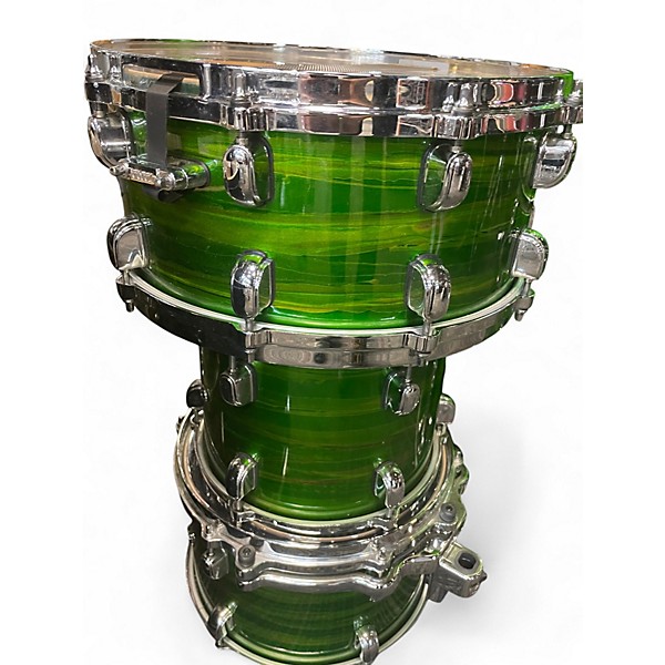 Used TAMA 7 Piece Starclassic Green Drum Kit