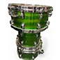 Used TAMA 7 Piece Starclassic Green Drum Kit
