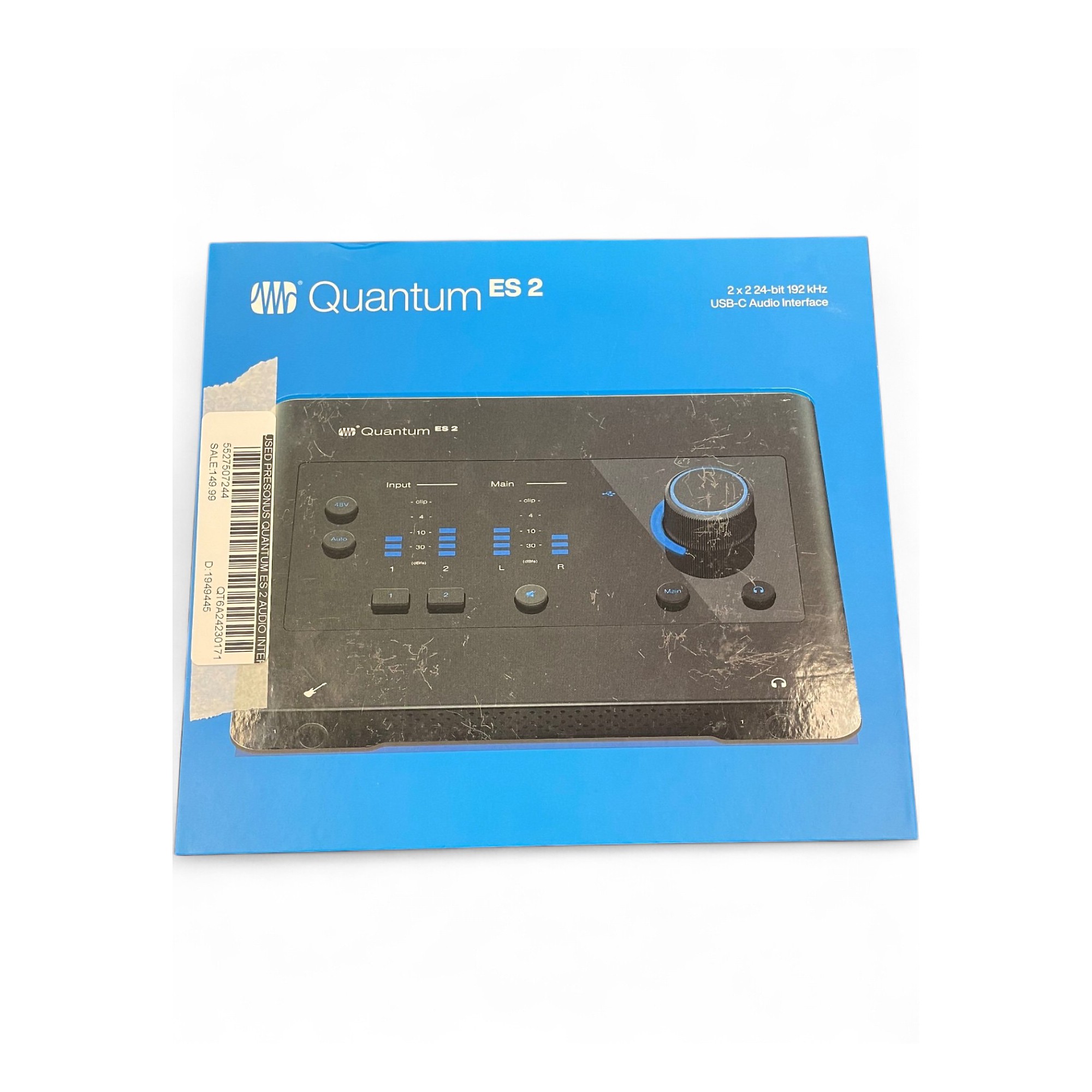 Used PreSonus Quantum ES 2 Audio Interface | Guitar Center