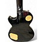 Used 2020 Epiphone Les Paul Standard Black and Silver Solid Body Electric Guitar