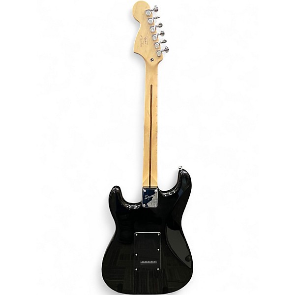 Used Squier Affinity Stratocaster Black Solid Body Electric Guitar