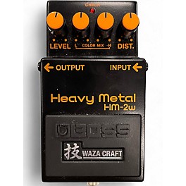 Used BOSS HM2W Heavy Metal Waza Craft Effect Pedal