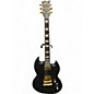 Used ESP LTD Viper 1000 Deluxe Black Solid Body Electric Guitar thumbnail