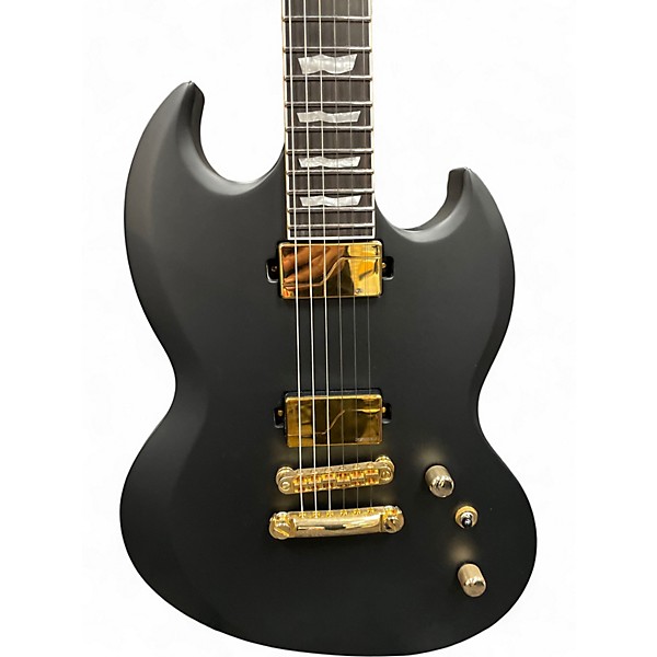 Used ESP LTD Viper 1000 Deluxe Black Solid Body Electric Guitar