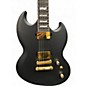 Used ESP LTD Viper 1000 Deluxe Black Solid Body Electric Guitar