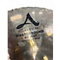 Used Zildjian 14in A Custom Mastersound Hi Hat Pair Cymbal
