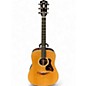 Used Taylor Gold Label 710e Natural Acoustic Electric Guitar thumbnail