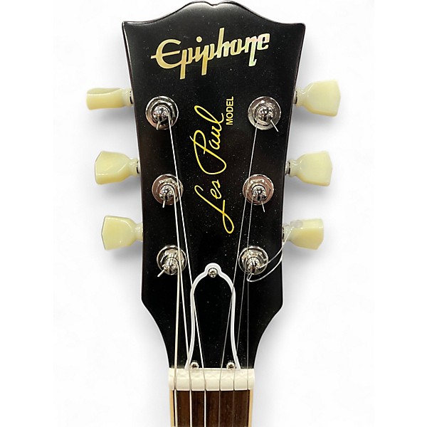 Used Epiphone Inspired by Gibson Custom 1959 Les Paul Honey Burst Solid Body Electric Guitar
