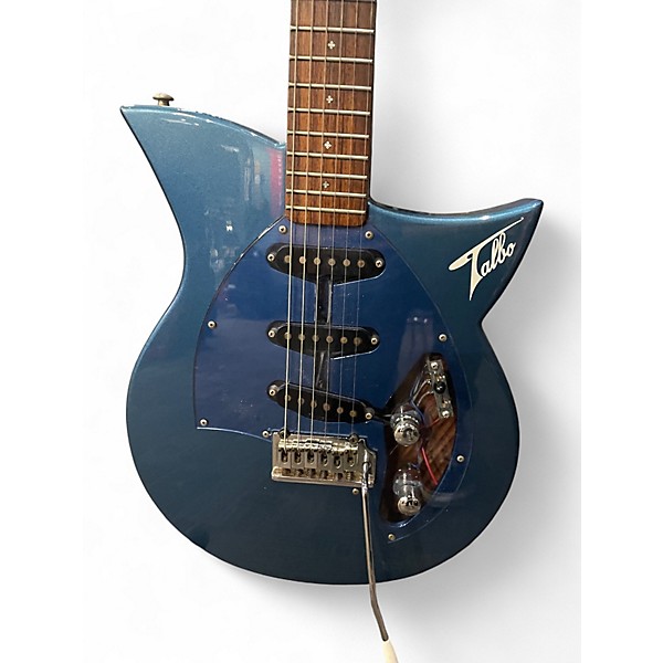 Used Tokai WOODY II Blue Solid Body Electric Guitar