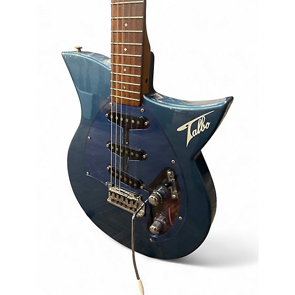 Used Tokai WOODY II Blue Solid Body Electric Guitar