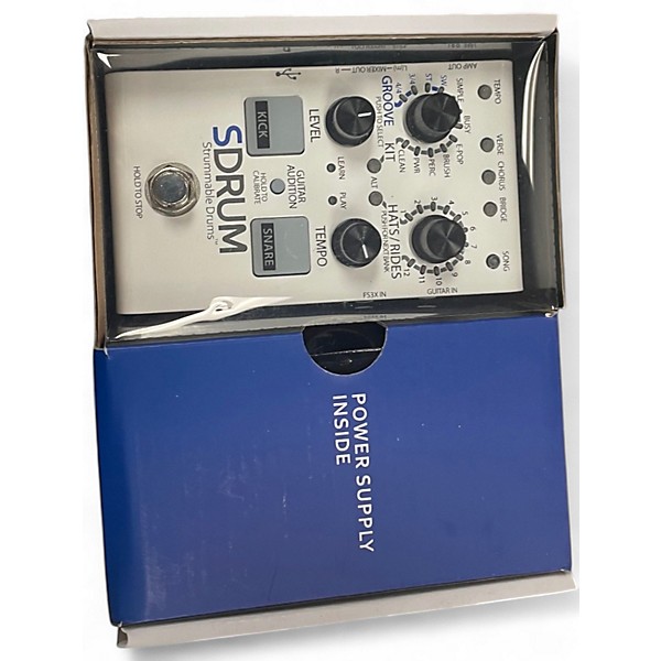 Used DigiTech SDRUM Auto-Drummer Pedal